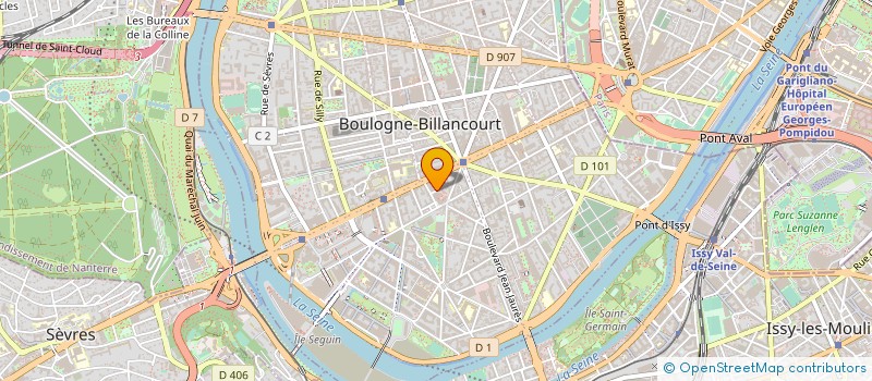 localisation de l'entreprise MONSIEUR JEAN ROBERT à BOULOGNE-BILLANCOURT