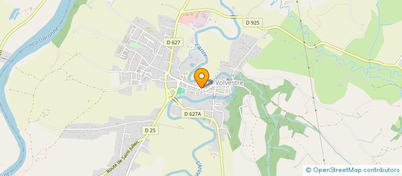 localisation de l'entreprise MONSIEUR JEAN ROBERT  RIEUX-VOLVESTRE