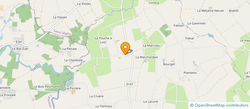 localisation de l'entreprise MONSIEUR JEAN ROBERT  BRUC-SUR-AFF