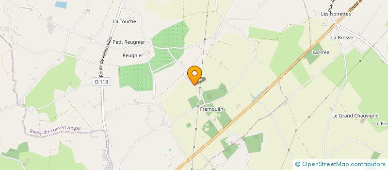 localisation de l'entreprise MONSIEUR JEAN ROBERT  RIVES-DU-LOIR-EN-ANJOU