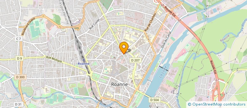 localisation de l'entreprise MONSIEUR JEAN ROBERT à ROANNE