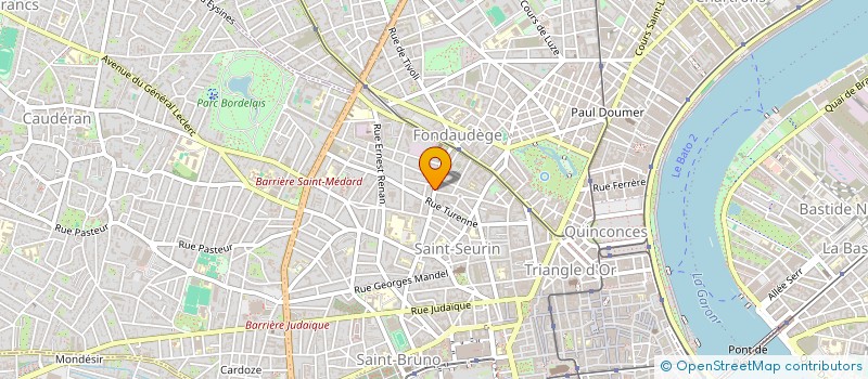 localisation de l'entreprise MONSIEUR JEAN-ROBERT ALCINDOR  BORDEAUX