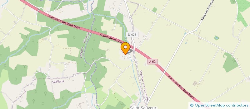 localisation de l'entreprise MONSIEUR JEAN-ROBERT BOUIC  SAINT SAUVEUR DE MEILHAN