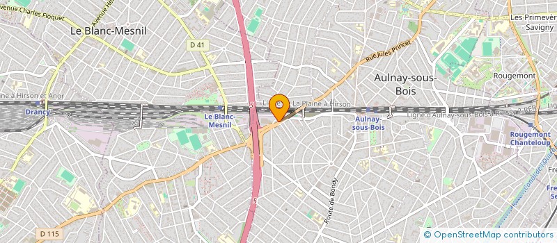 localisation de l'entreprise MONSIEUR JEAN ROBERT JEAN PIERRE  LAGNY-LE-SEC