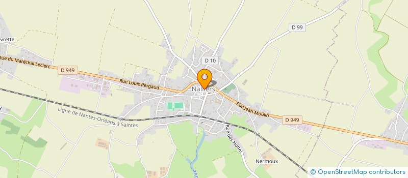 localisation de l'entreprise MONSIEUR JEAN-ROBERT LAMARQUE  NALLIERS