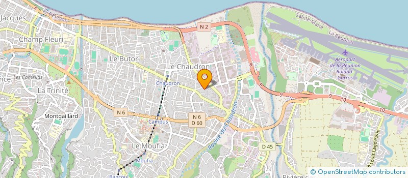 localisation de l'entreprise MONSIEUR JEAN ROBERTO LATCHOUMANINCHETTY à SAINT-DENIS