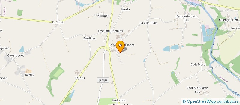 localisation de l'entreprise MONSIEUR JEAN ROBIC  CREDIN