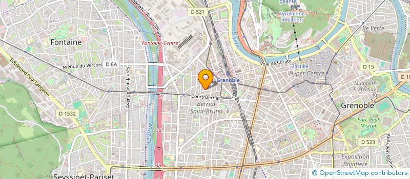 localisation de l'entreprise MONSIEUR JEAN ROBICHON à GRENOBLE