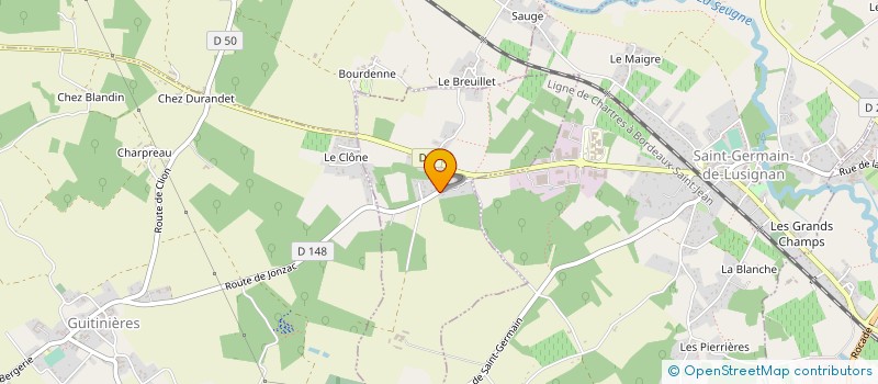 localisation de l'entreprise MONSIEUR JEAN ROBIN à SAINT-HILAIRE-DU-BOIS