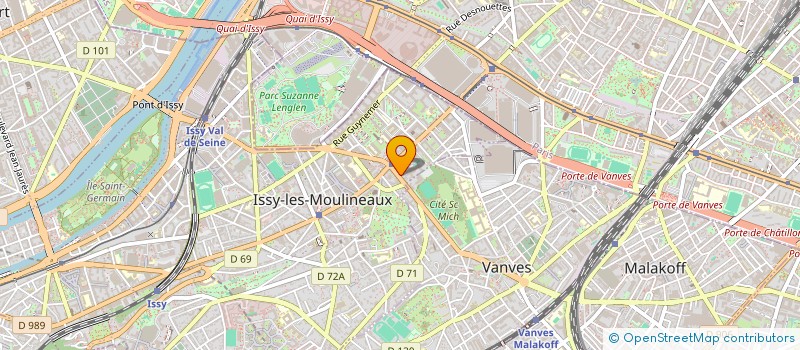 localisation de l'entreprise MONSIEUR JEAN ROBIN à ISSY-LES-MOULINEAUX