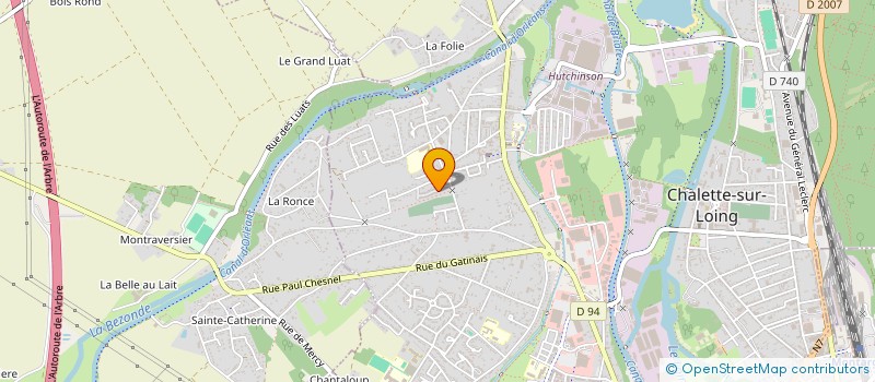 localisation de l'entreprise MONSIEUR JEAN ROBIN à CHALETTE-SUR-LOING