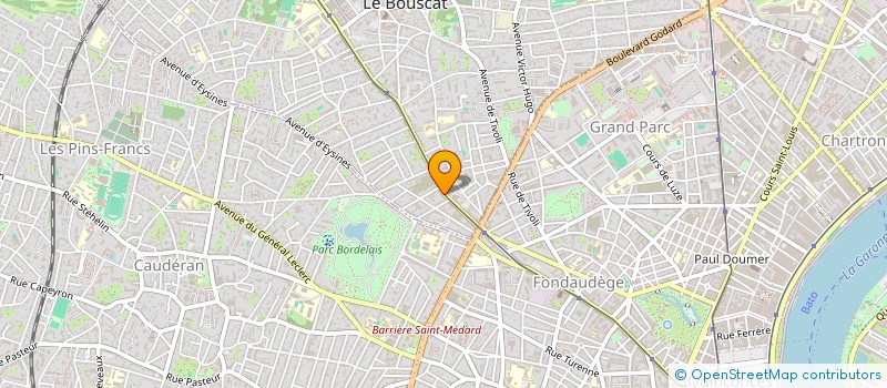 localisation de l'entreprise MONSIEUR JEAN ROBIN à LE BOUSCAT