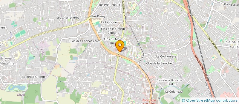 localisation de l'entreprise MONSIEUR JEAN ROBINET à ORLEANS