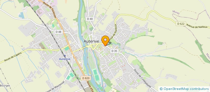 localisation de l'entreprise MONSIEUR JEAN ROBLES  AUTERIVE