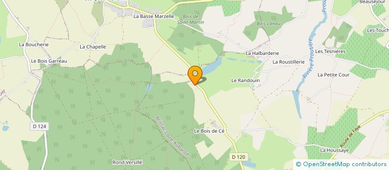localisation de l'entreprise MONSIEUR JEAN ROBREAU à BRISSAC LOIRE AUBANCE