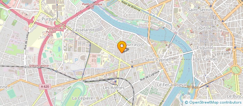 localisation de l'entreprise MONSIEUR JEAN ROCACHER à TOULOUSE