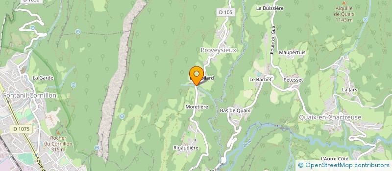 localisation de l'entreprise MONSIEUR JEAN ROCHE  PROVEYSIEUX