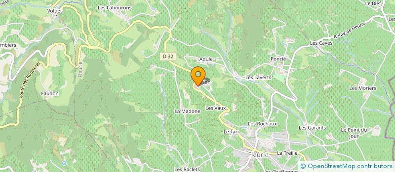 localisation de l'entreprise MONSIEUR JEAN ROCHE à FLEURIE