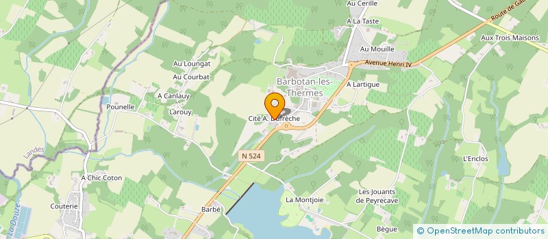 localisation de l'entreprise MONSIEUR JEAN ROCHE  DURAVEL