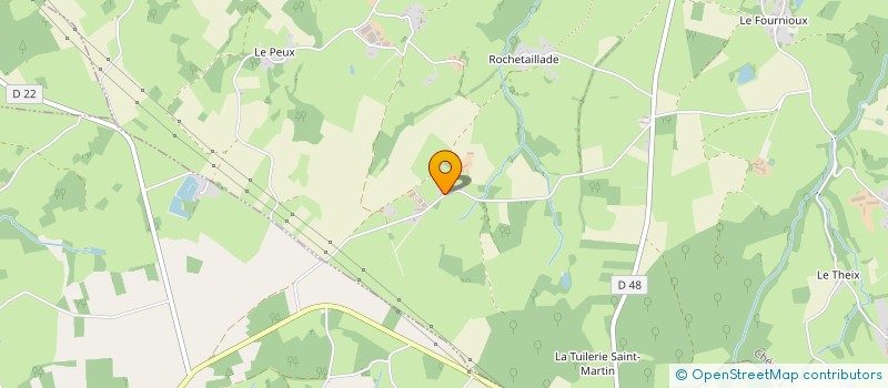 localisation de l'entreprise MONSIEUR JEAN ROCHETAILLADE à CHENIERS