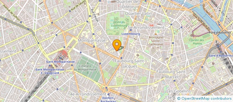 localisation de l'entreprise MONSIEUR JEAN ROCHETTE  PARIS