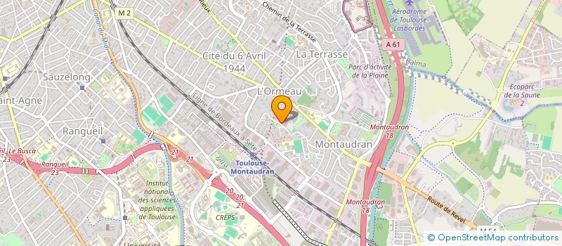 localisation de l'entreprise MONSIEUR JEAN ROCHICCIOLI à TOULOUSE