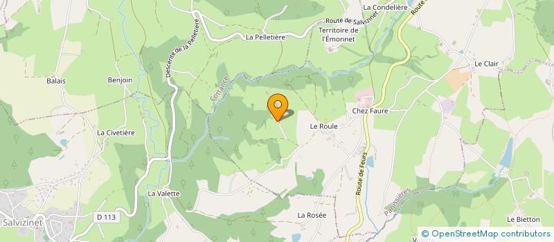 localisation de l'entreprise MONSIEUR JEAN ROCLE à MONTCHAL