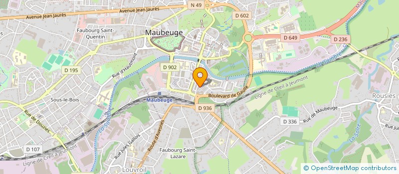 localisation de l'entreprise MONSIEUR JEAN ROCMANS à JEUMONT