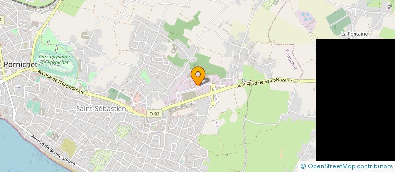 localisation de l'entreprise MONSIEUR JEAN RODE à PORNICHET