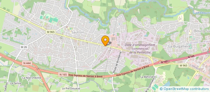 localisation de l'entreprise MONSIEUR JEAN RODIE-TALBERE à SAUTRON
