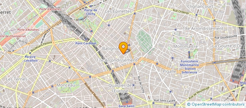 localisation de l'entreprise MONSIEUR JEAN RODIONOFF à PARIS
