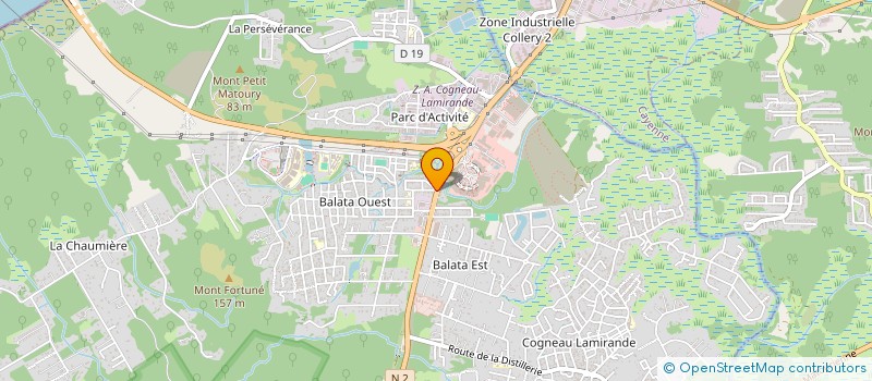 localisation de l'entreprise MONSIEUR JEAN-RODRIGUE JOSEPH  MATOURY