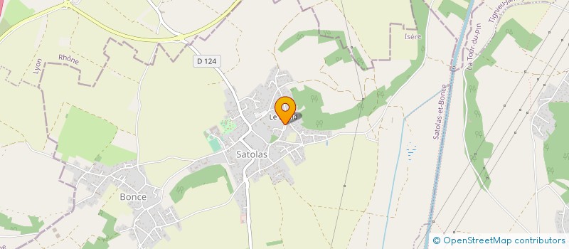 localisation de l'entreprise MONSIEUR JEAN RODRIGUES à SATOLAS-ET-BONCE