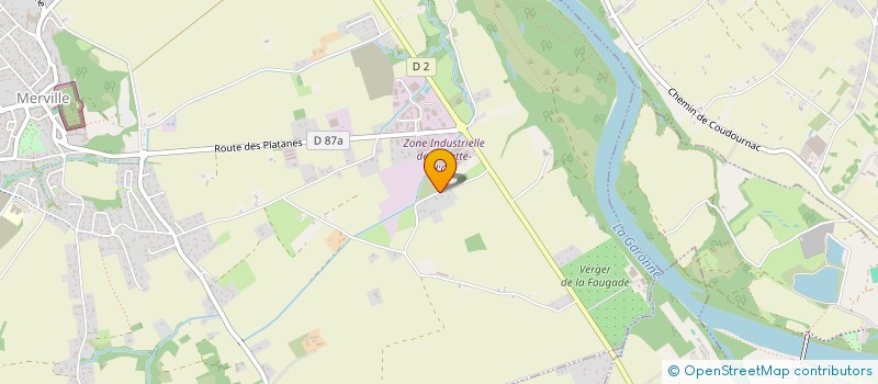 localisation de l'entreprise MONSIEUR JEAN RODRIGUEZ  MERVILLE