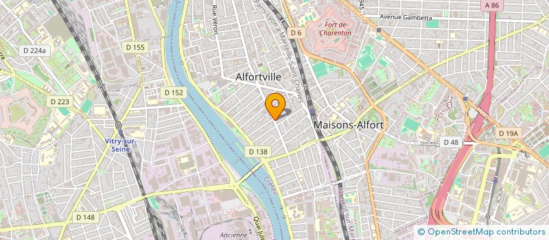 localisation de l'entreprise MONSIEUR JEAN RODRIGUEZ à ALFORTVILLE