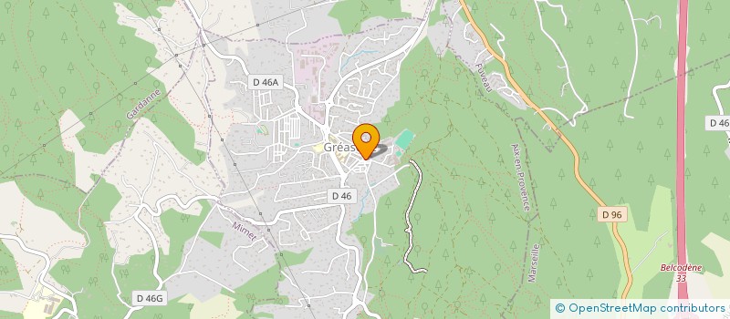localisation de l'entreprise MONSIEUR JEAN RODRIGUEZ  GREASQUE