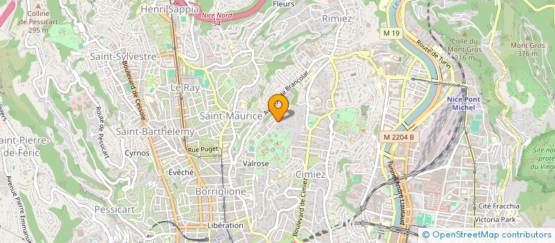 localisation de l'entreprise MONSIEUR JEAN RODRIGUEZ à NICE