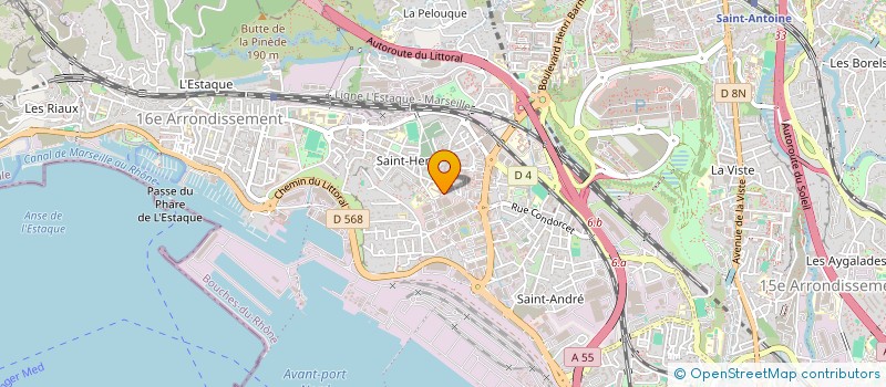 localisation de l'entreprise MONSIEUR JEAN RODRIGUEZ à MARSEILLE