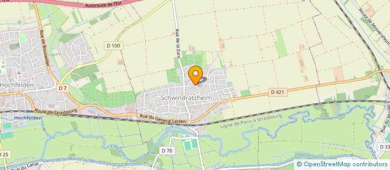 localisation de l'entreprise MONSIEUR JEAN ROECKEL  KIENHEIM