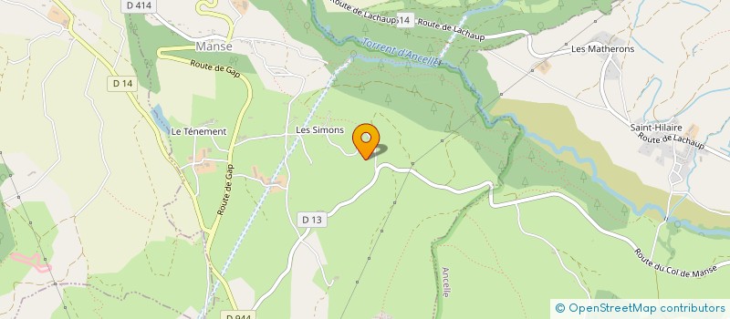 localisation de l'entreprise MONSIEUR JEAN ROFIDAL  FOREST-SAINT-JULIEN