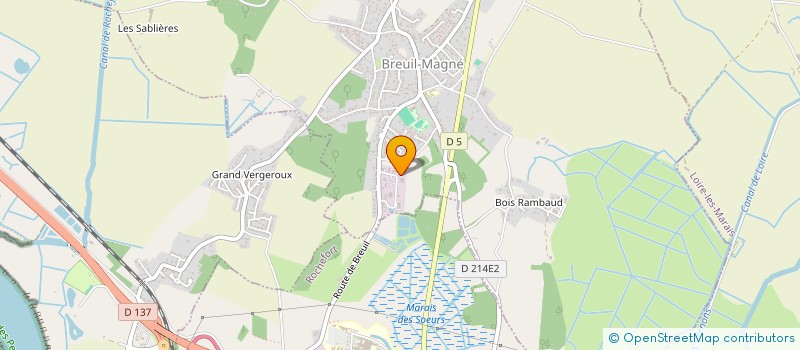 localisation de l'entreprise MONSIEUR JEAN ROI  BREUIL-MAGNE