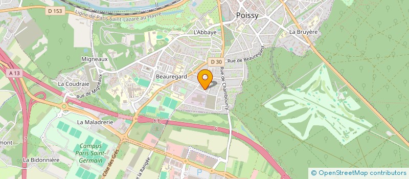 localisation de l'entreprise MONSIEUR JEAN ROJAN à POISSY