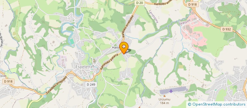 localisation de l'entreprise MONSIEUR JEAN ROJNIC  ESPELETTE