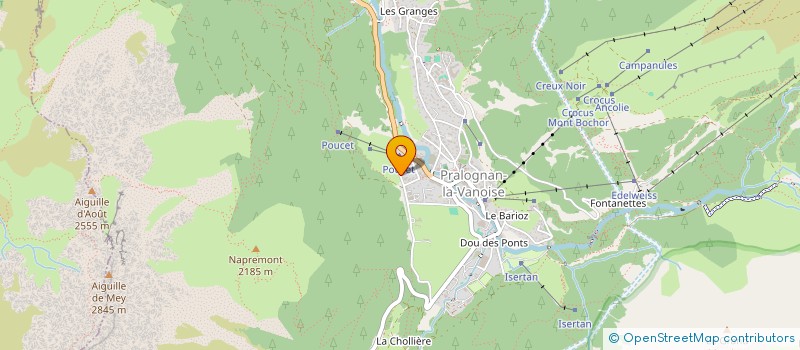 localisation de l'entreprise MONSIEUR JEAN ROLLAND à PRALOGNAN-LA-VANOISE
