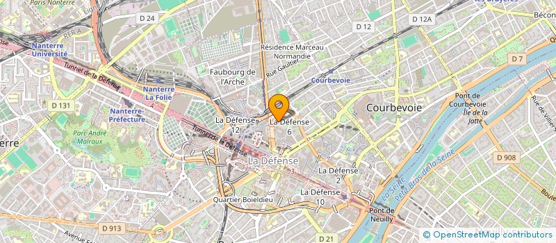 localisation de l'entreprise MONSIEUR JEAN ROLLAND à COURBEVOIE