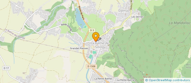 localisation de l'entreprise MONSIEUR JEAN ROLLAND  RUMILLY