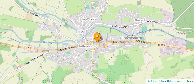 localisation de l'entreprise MONSIEUR JEAN ROLLER  VAL-DE-MODER