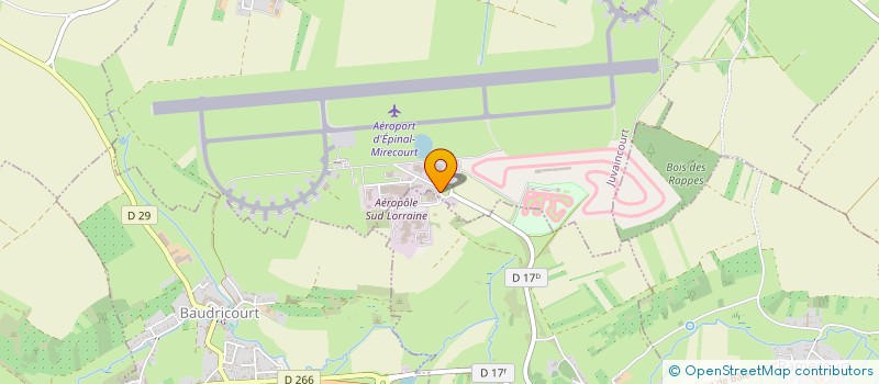 localisation de l'entreprise MONSIEUR JEAN ROLLINGER  JUVAINCOURT