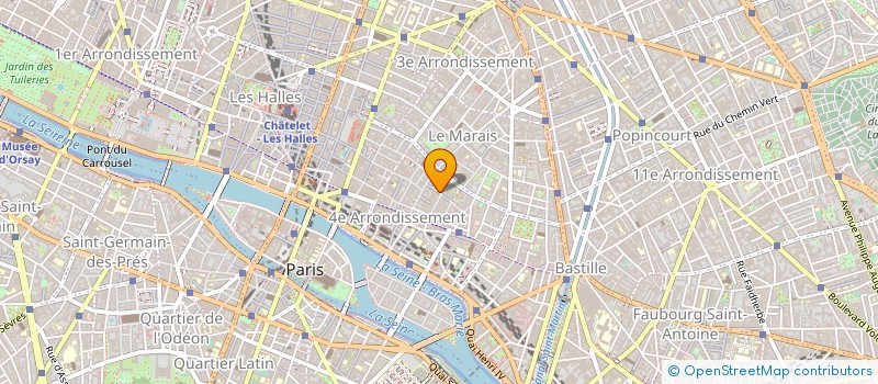 localisation de l'entreprise MONSIEUR JEAN ROMAIN  PARIS