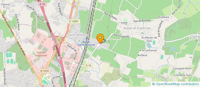 localisation de l'entreprise MONSIEUR JEAN-ROMAIN POURIN  VAL DE VIRVEE